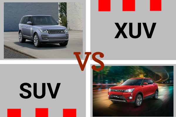SUV और XUV में अंतर क्या होता है.