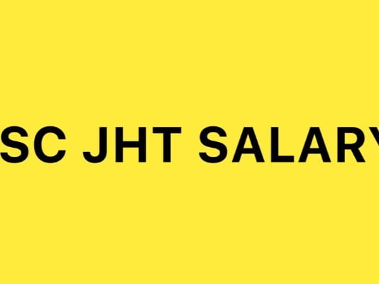 SSC JHT Salary 2022