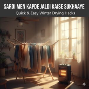 Sardi Mein Kapde Jaldi Kaise Sukhaaye