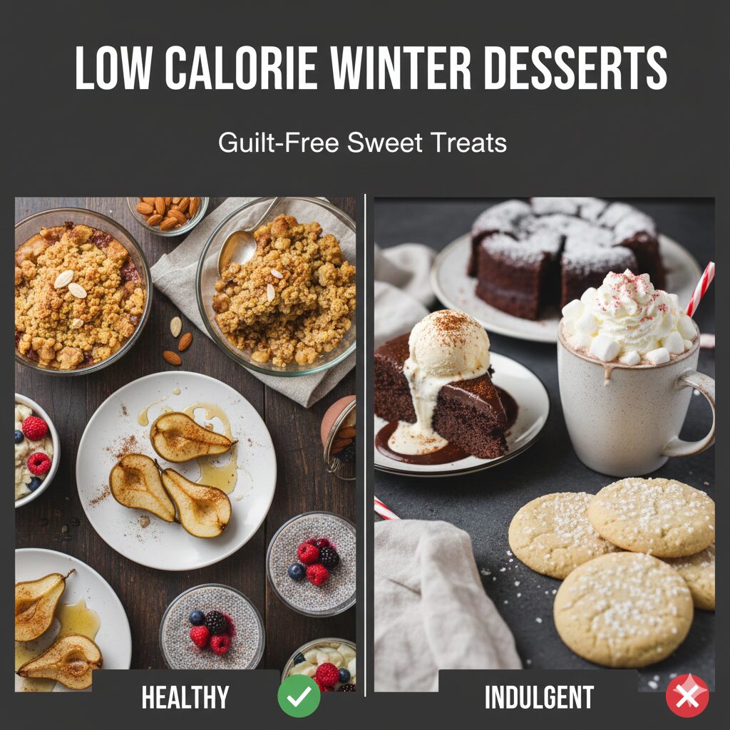 Low Calorie Winter Desserts