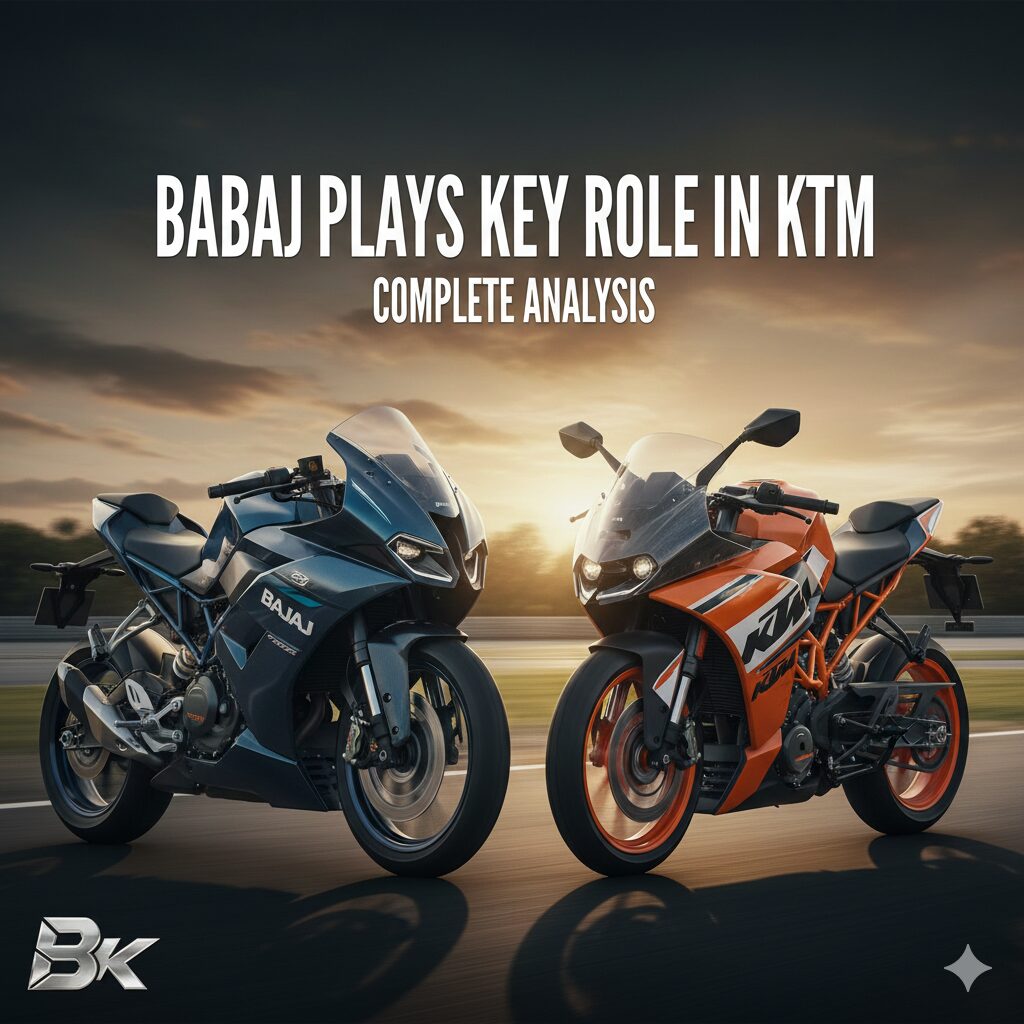 Bajaj ने KTM में म़ुख्य हिस्सेदारी ली — पूरा विश्लेषण