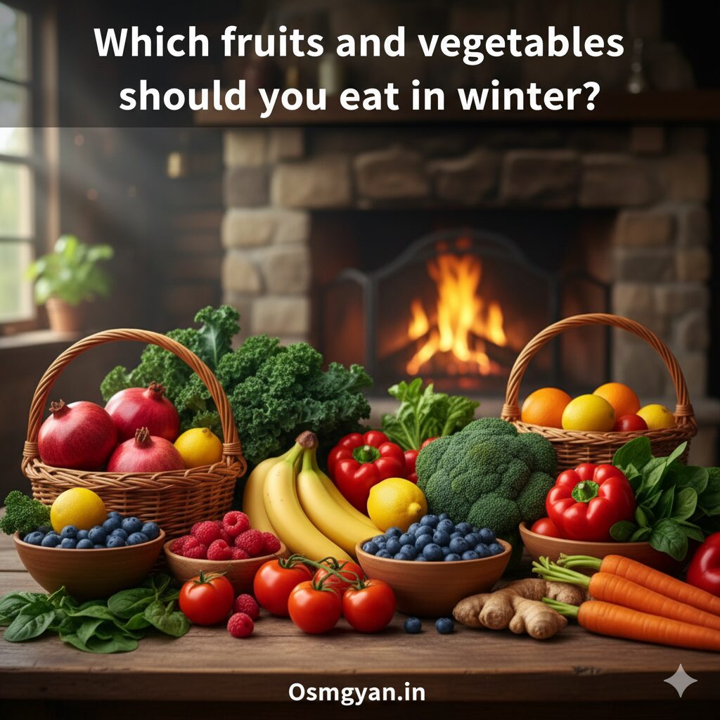 सर्दी में कौन-से Fruits और Vegetables खाने चाहिए? (Complete Guide)