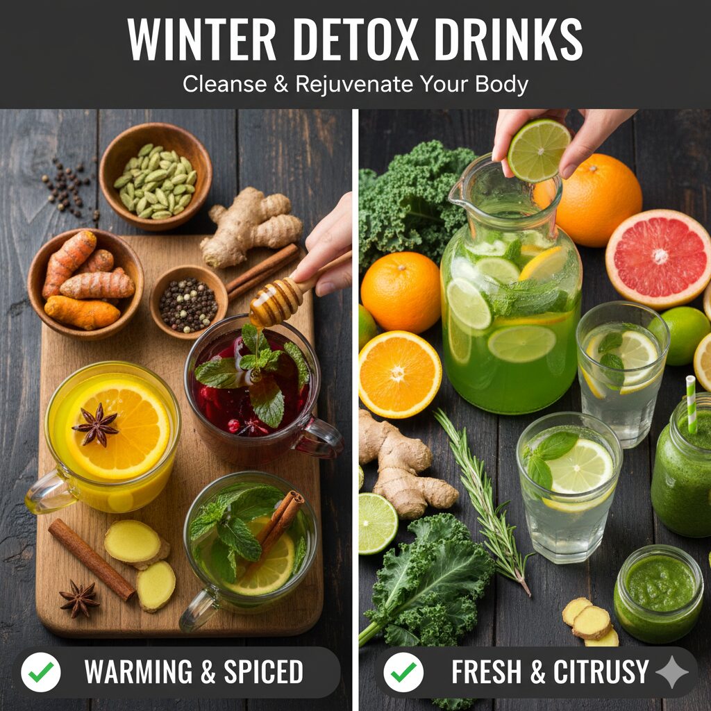 Winter Detox Drinks