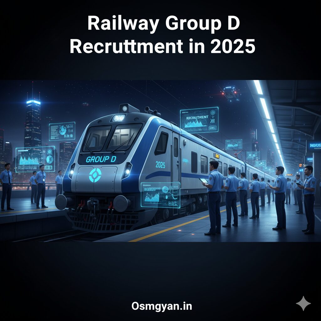 2025 में रेलवे ग्रुप D भर्ती: महत्वपूर्ण तथ्य