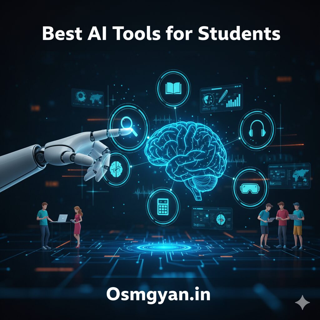 Best AI Tools for Students (Notes, Research & Presentation के लिए)