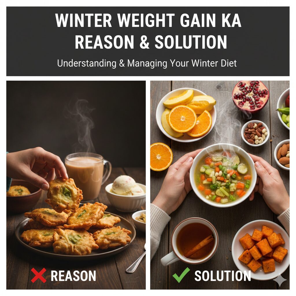 Winter Weight Gain Ka Reason & Solution