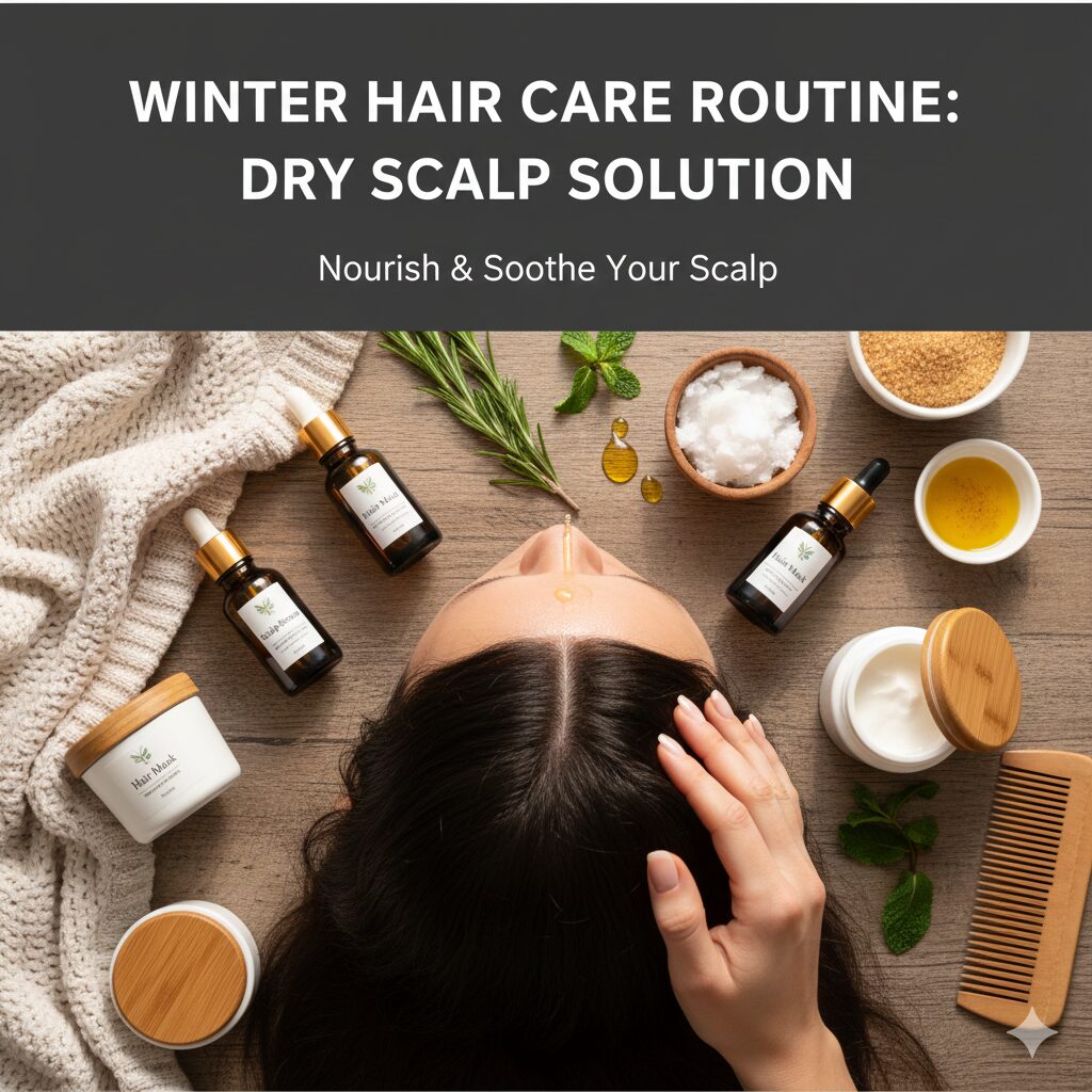Winter Hair Care Routine: Dry Scalp Solution
