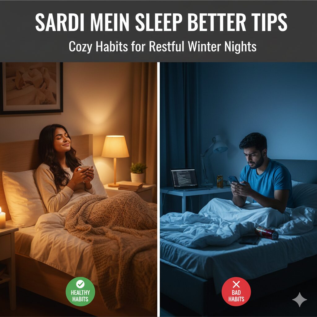 Sardi Mein Sleep Better Tips