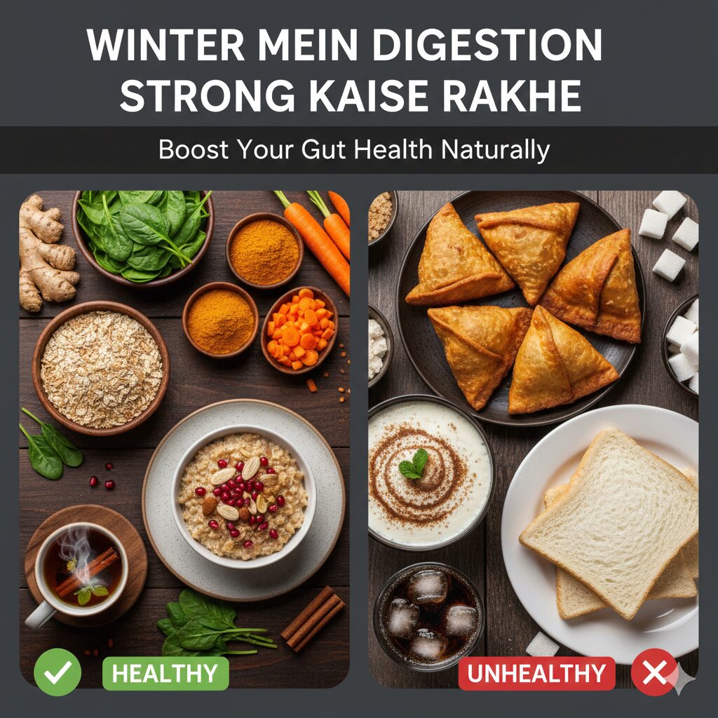 Winter Mein Digestion Strong Kaise Rakhe