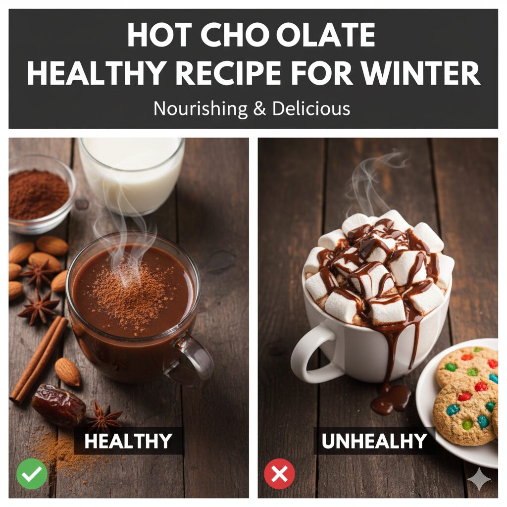 Hot Chocolate Healthy Recipe For Winter