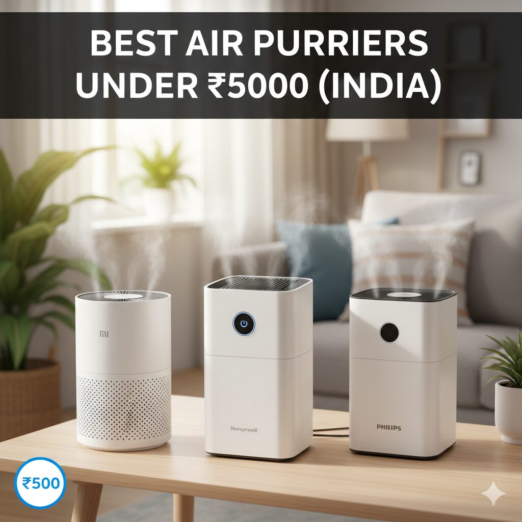 Best air purifiers under ₹5000 (India)