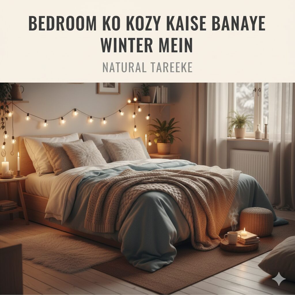 Bedroom Ko Cozy Kaise Banaye Winter Mein