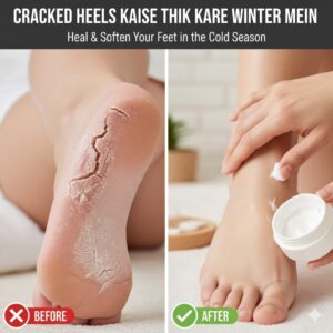 Cracked Heels Kaise Thik Kare Winter Mein