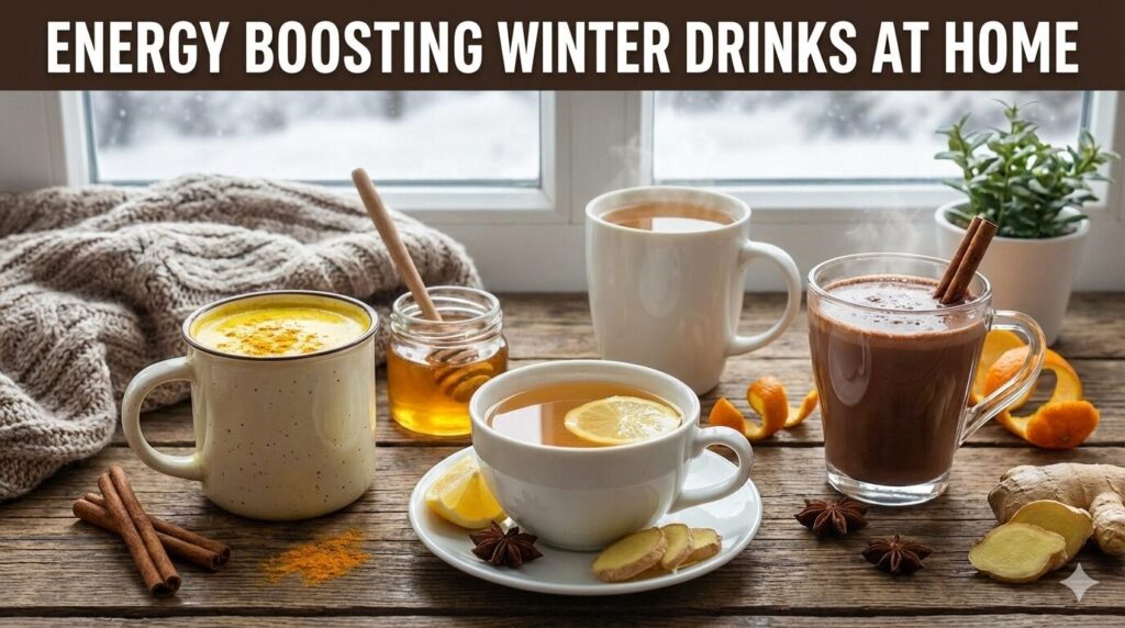 Energy Boosting Winter Drinks At Home
